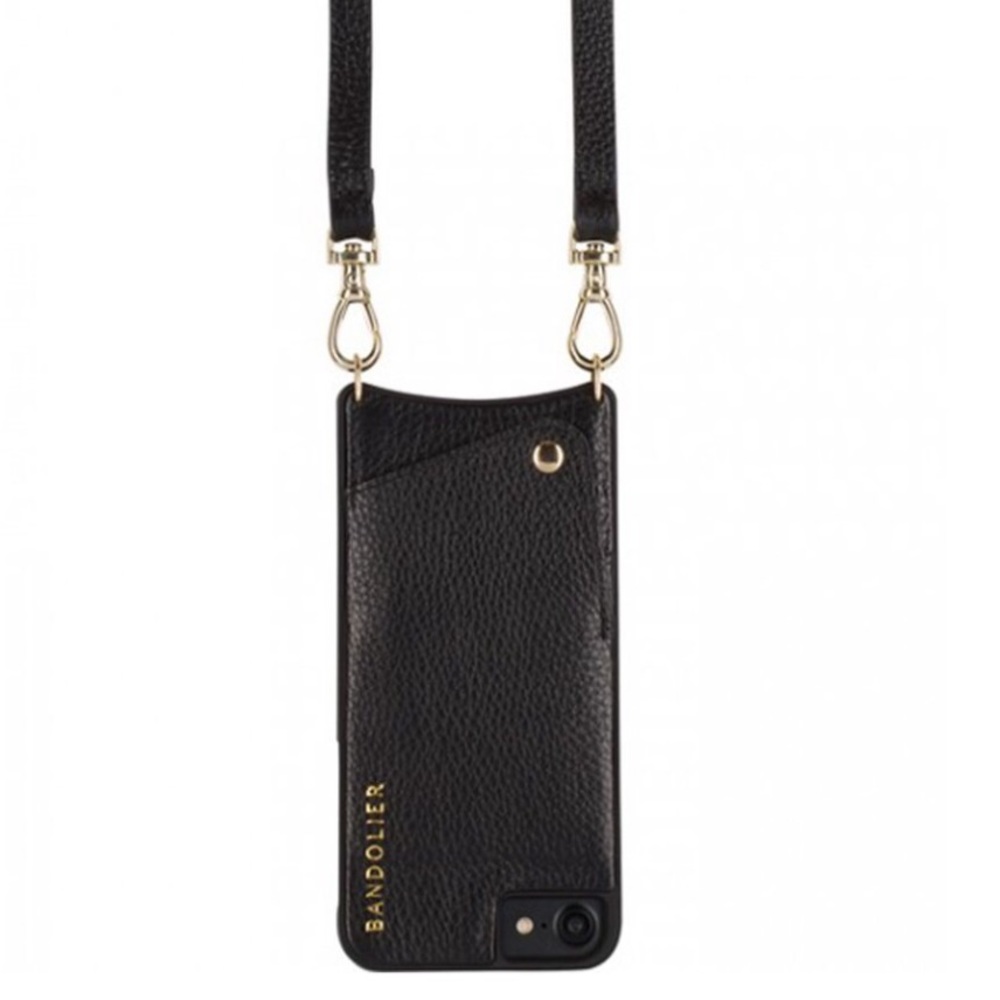 Bandolier Black Pebble Cross Body iPhone 6 Case